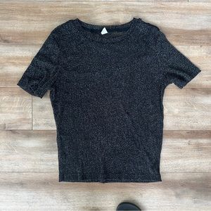 ✨3/$15✨ Sheer Black Shimmery Top